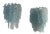 Vintage Wall Lamps in Murano Glass, 1960s, Set of 2 For Sale