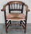 Pair of Spanish Horseshoe Back and Cane Armchairs For Sale - Image 4 of 13