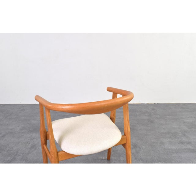 Mid-Century Oak Dining Chair by Hans Wegner for Getama, 1970s For Sale - Image 10 of 12