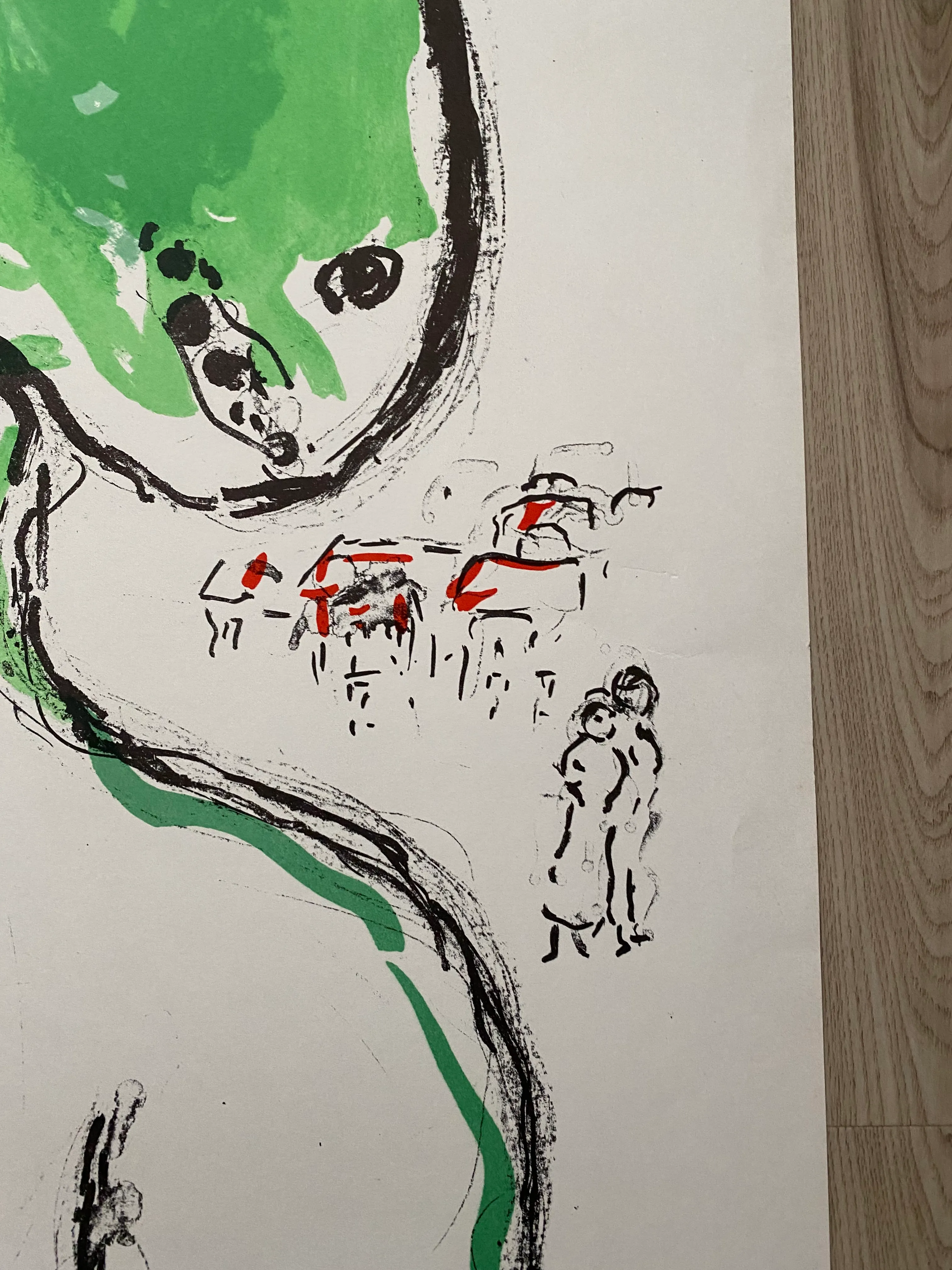 Marc Chagall 抽象画 1972 Marc Chagall 