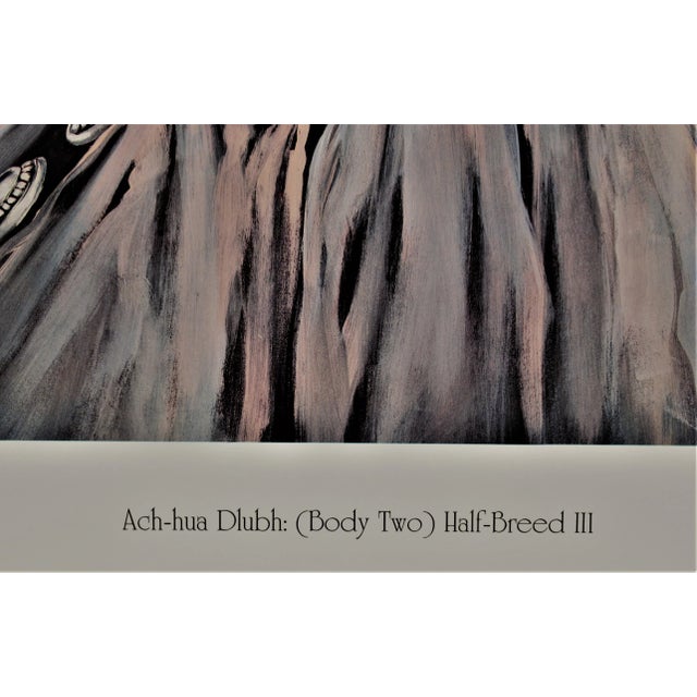 Printmaking Materials Penni Anne Cross, Ach-Hua Dlubh: Body II Half-Breed III, 1991 For Sale - Image 7 of 8