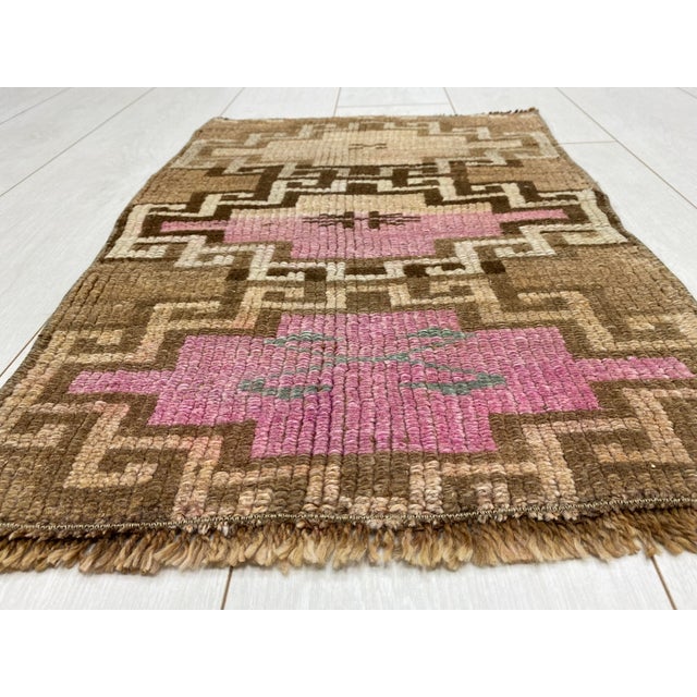 Turkish Mid 20th Century Anatolian Turkish Office Rug For Sale - Image 3 of 5