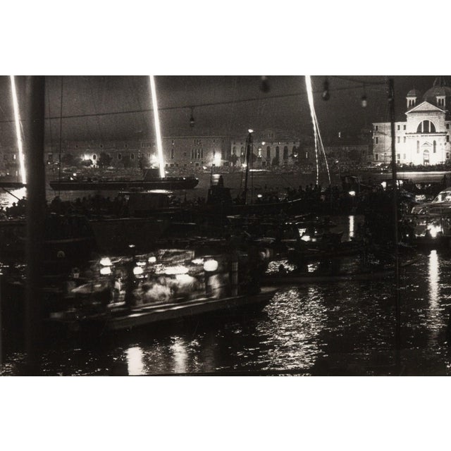 Bruce Cratsley - Venice Fireworks, 1982 Selenium-Toned Gelatin Silver Print For Sale - Image 4 of 6