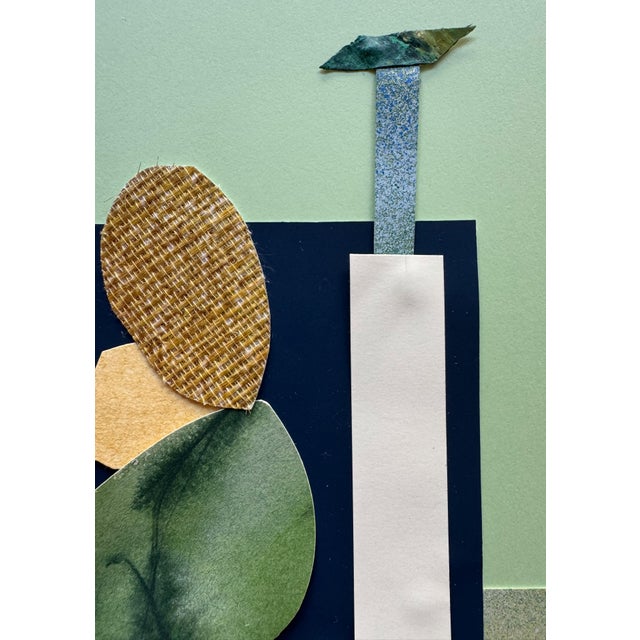 2020s "Pop Music 16" Original Mixed-Media Collage on Paper by Zac Woodiel For Sale - Image 5 of 9