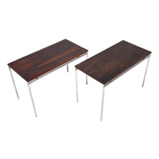 Pair of Knud Joos Rosewood Tables by Jason Mobler For Sale