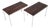 Pair of Knud Joos Rosewood Tables by Jason Mobler For Sale