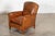 English Tan Leather Club Armchairs, 1920, Set of 2 For Sale - Image 9 of 17