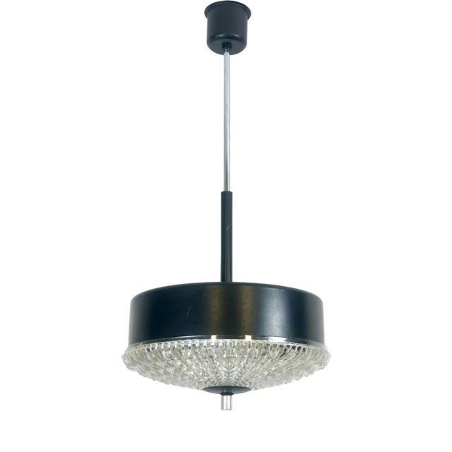 Mid-Century Pendant Lamp from Elektro Instala Jilove U Decina, 1970s For Sale