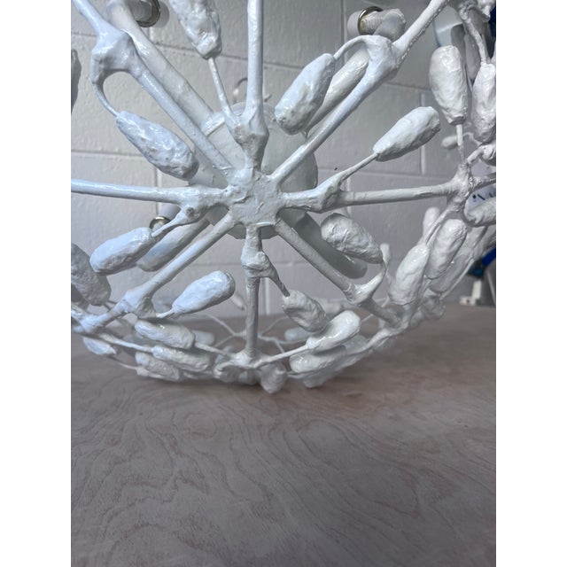 Stray Dog Designs White Landon Chandelier For Sale - Image 10 of 13