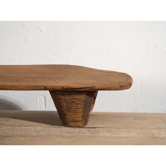 Brown Vintage Wabi Sabi Coffee Table, 1920s For Sale - Image 8 of 13