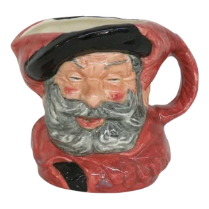 Royal Doulton Falstaff D6385 English Small Porcelain Character Mug