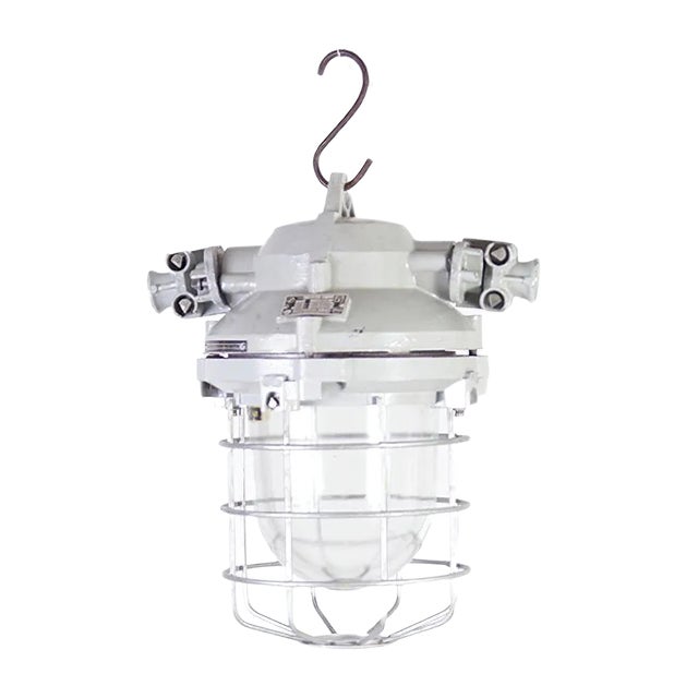 Vintage Industrial Ceiling Lamp For Sale