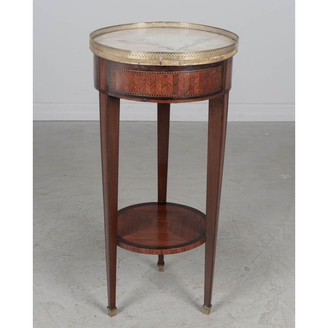 19th Century 19th Century Louis XVI Style Accent Table For Sale - Image 5 of 11