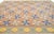 2010s 2010s Multicolor Flatweave Modern Indian Dhurrie Wool Rug With Geometric Motif For Sale - Image 5 of 7