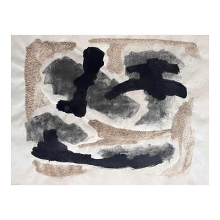 1958 Mixed Media Abstract Collage "#2" For Sale