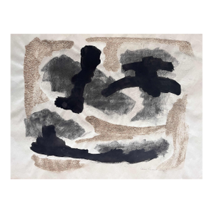 1958 Mixed Media Abstract Collage "#2"