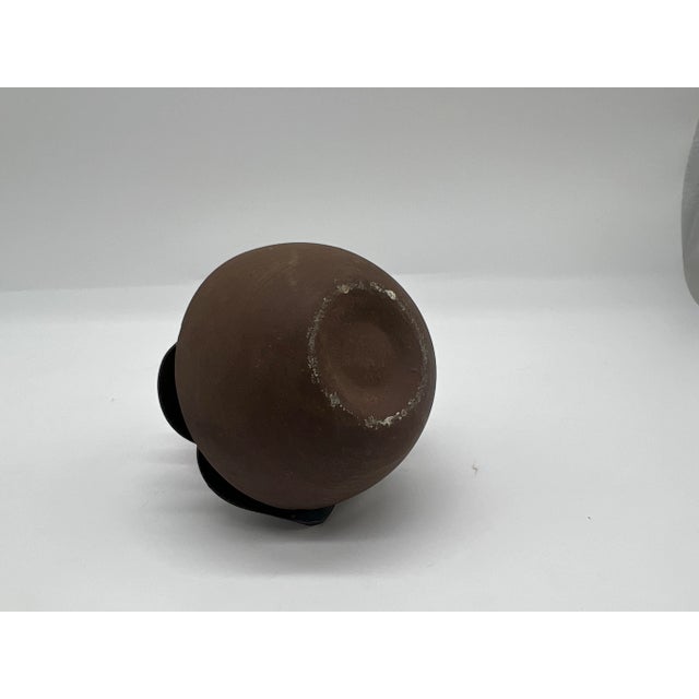 Paint Petite Bovano of Cheshire Enamel Floral Decorative Planter Cyclamen Persicum For Sale - Image 7 of 7