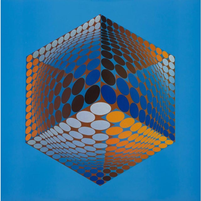 Victor Vasarely, TUPA 3, Etching For Sale - Image 6 of 6