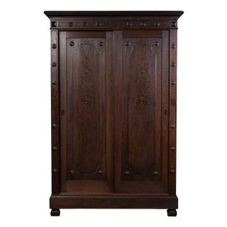 Wilhelminian Wardrobe, Late 19th Century For Sale