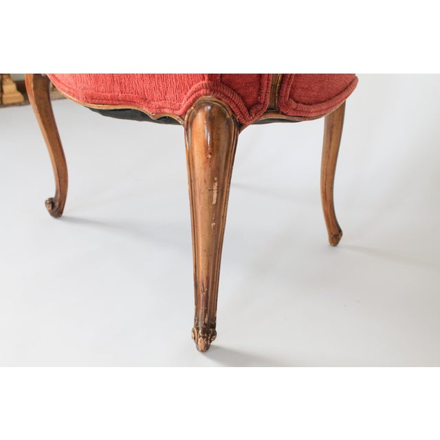 French Louis XV Style Fauteuil For Sale - Image 9 of 15