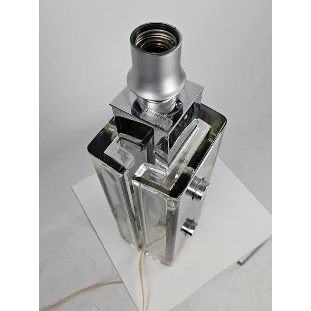 Mid-Century Modern Table Lamp by Helena Tynell for Glashütte Limburg, 1970s For Sale - Image 9 of 11