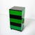 Chest of Drawers in Black and Green by Simon Fussell for Kartell, Italy, 1970s For Sale - Image 6 of 12