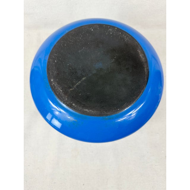 Blue Mid-Century Modern Dansk Kobenstyle Blue Enamel 8-Quart Stock Pot by Jens Quistgaard For Sale - Image 8 of 9