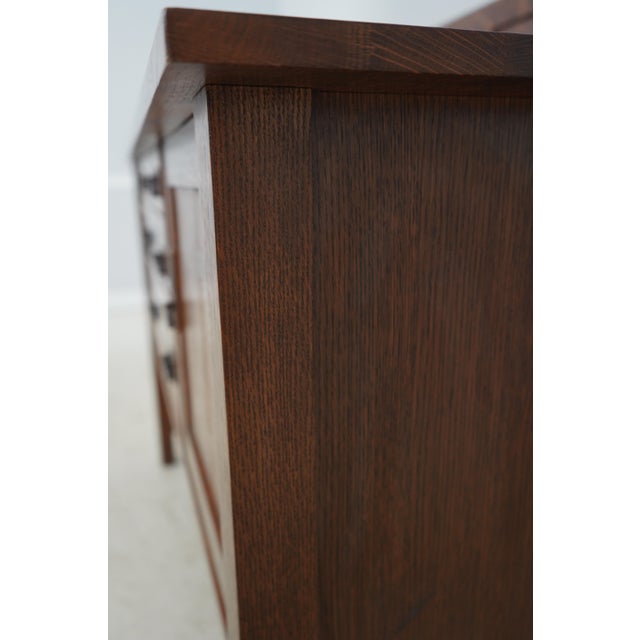 Stickley Mission Oak Arts & Crafts Sideboard For Sale - Image 14 of 18