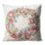 Christmas Wreath Woven Cushion With Feather Filler - 42x42cm (17"x17") For Sale