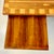 Mid-Century Modern Boho Chic Striped Cedar Top Executive Desk For Sale - Image 14 of 17