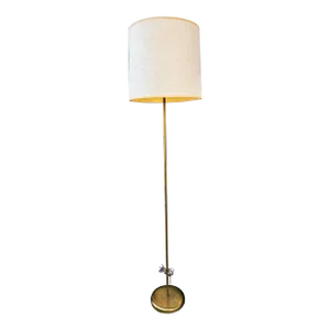 1950s Mid-Century Modern Brass Floor Lamp
