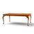 Brown Baker Furniture Stately Homes Queen Anne Walnut Expanding Dining Table With 3 Leaves For Sale - Image 8 of 17
