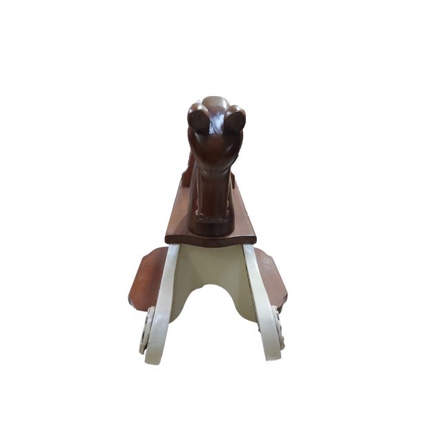 Vintage Rocking Horse, 1990s For Sale - Image 4 of 5