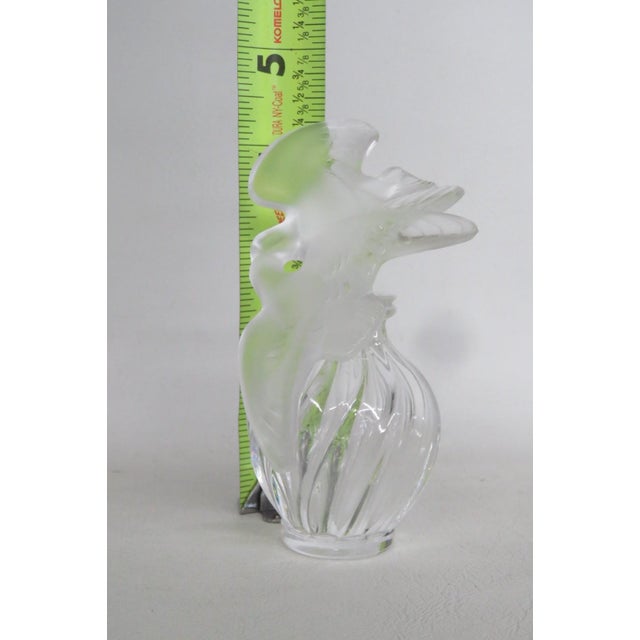 Lalique Nina Ricci L Air Du Temps Empty Perfume Bottle Love Birds Stopper 5195b For Sale In Miami - Image 6 of 14