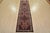 Tribal Hamedan Runner 2’8” X 9’6” Pink Wool Vintage Tribal Hand-Knotted Rug For Sale - Image 3 of 13