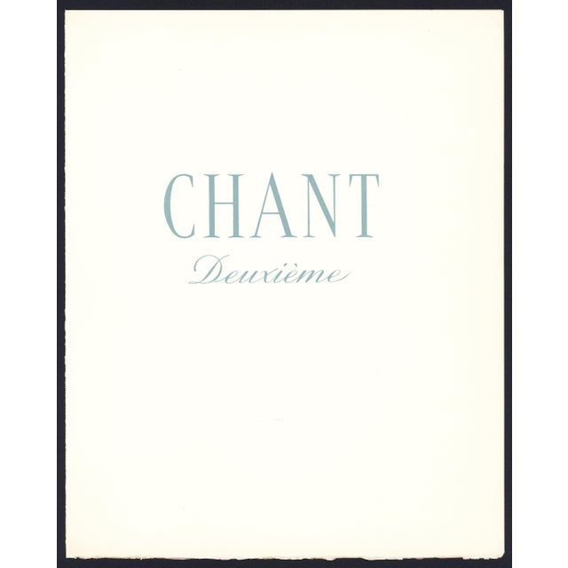 Salvador Dalí 1963 Dalí Divine Comedy Engraving Paradis Chant 2 "L'Ange Du Premier Ciel" (The Angel of the First Heaven) For Sale - Image 4 of 8