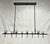 2020s Marian Jamieson "Kellen" Chandelier, Blackened Steel & Murano Glass Style Shades For Sale - Image 5 of 18