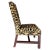 Ralph Lauren Ralph Lauren High Back Tiger Dining Accent Chair For Sale - Image 4 of 10