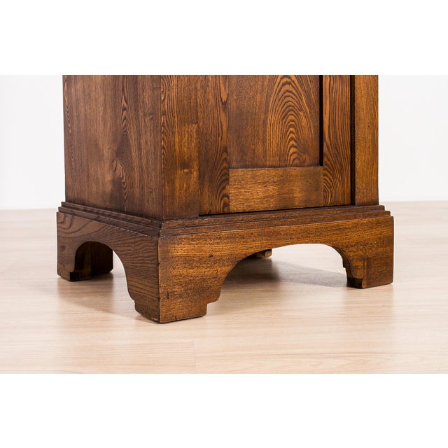 Art Nouveau German Ash Bedside Cabinets with Marble Tops, 1910, Set of 2 For Sale - Image 10 of 17
