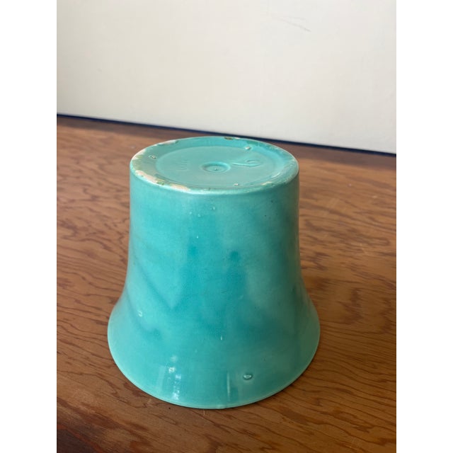 Mid 20th Century Teal Bauer California Planter #6 For Sale In Monterey, CA - Image 6 of 8