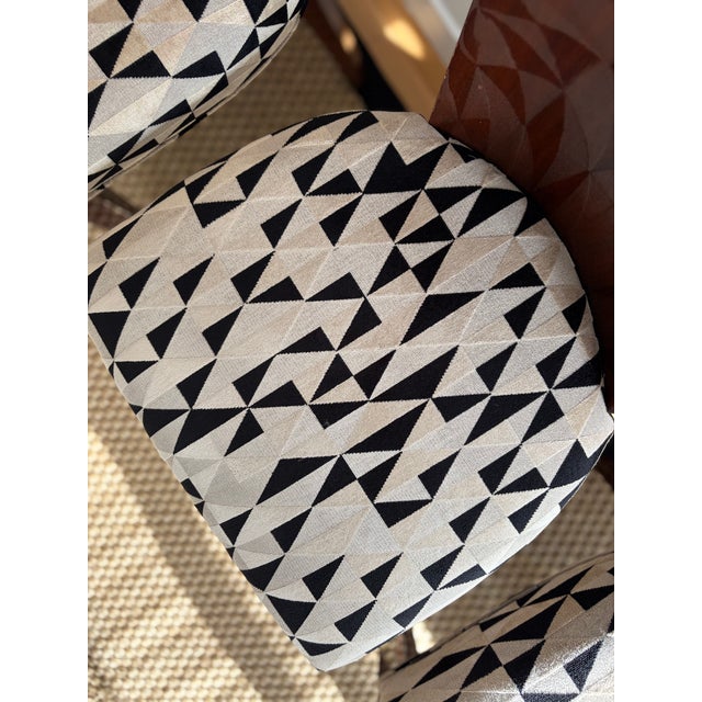 Wood Set of Six Ralph Lauren “Modern Hollywood” Mahogany Dining Chairs For Sale - Image 7 of 16