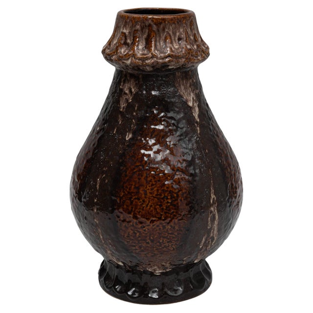 20th Century German 'W. Germany'' Ceramic Vase For Sale - Image 9 of 18