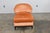 Century Furniture Century Furniture Velvet Peach/Orange Slipper Chair For Sale - Image 4 of 11