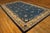 Antique Peking Chinese Floral Blue 1900s Blue Rug, Circa Date: 1900s. This exquisite Chinese Peking piece, dating from the...