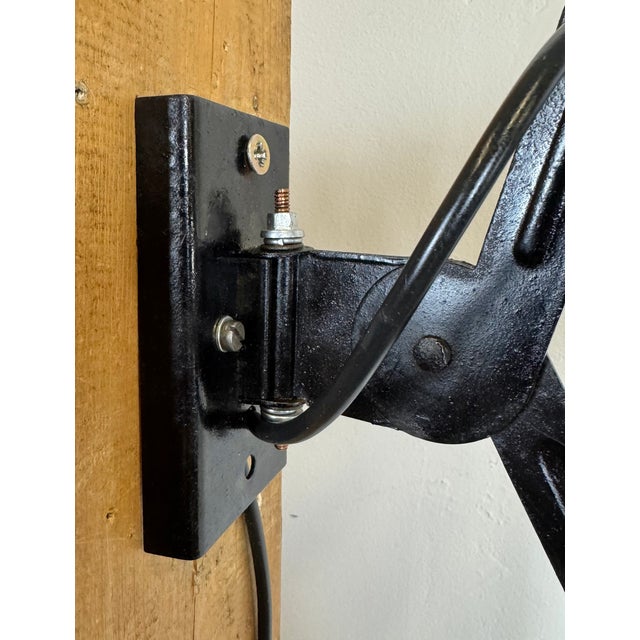 Mid-Century Industrial Scissor Wall Lamp, 1960s For Sale - Image 15 of 18