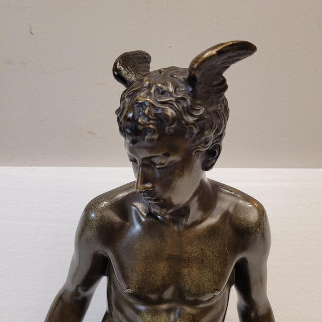 Eutrope Bouret, Mercury, 1800s, Bronze For Sale - Image 16 of 18