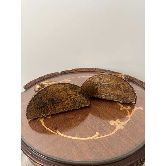 Italian Vintage Florentia Gilded Wall Shelves For Sale - Image 3 of 4