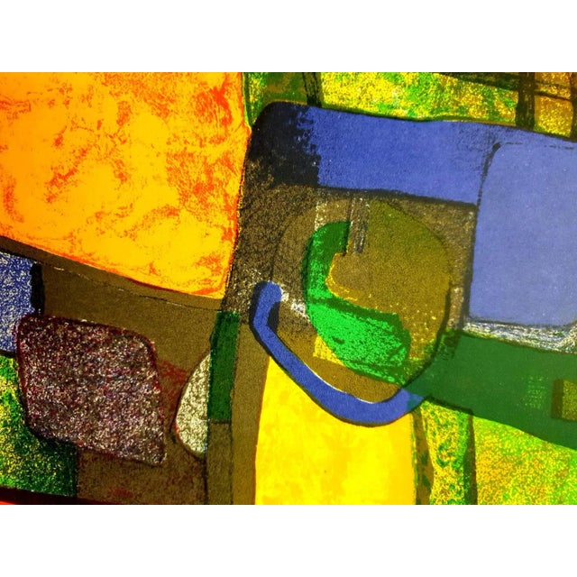 Maurice Estève - Composition - Original Lithograph 1969 For Sale - Image 3 of 8