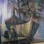 Mid to Late 20th Century Abstract Large Oil Painting or Wall Art Signed by Artist S. Khan Boon For Sale - Image 11 of 18