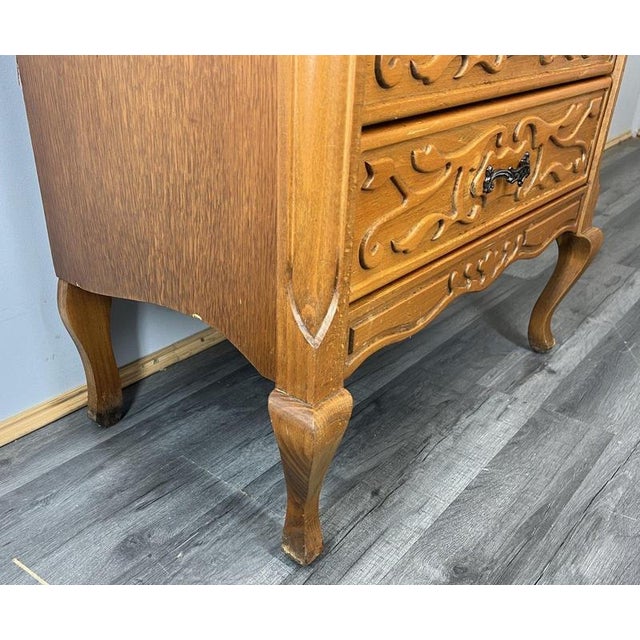 Vintage French Louis XVI Chest of 5 Drawers For Sale - Image 12 of 14